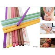 YISOKO 일자핏 이어캔들 귀지제거 이어캔들귀지 색상 무작위, 20