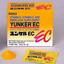 Sato Yunker Vitamin E & C Supplement 30 Count null, 상세내용 참조, 1, 기타