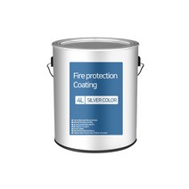 내열페인트 0.9L 600도 내화 내열 난로 흑색, 적색 0.9리터