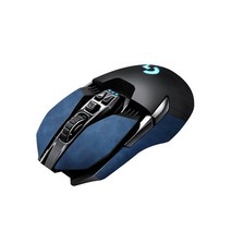 로지텍 g903용 초박형 편안한 땀 방지 마우스 미끄럼 방지 그립 테이프, 푸른