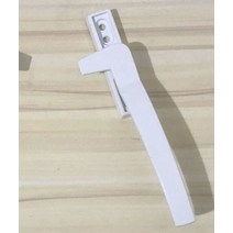 루버창 폴딩도어 손잡이 두꺼운 플라스틱 스틸 푸시 오픈 도어 및 wndow 핸들 7 자, 오른쪽