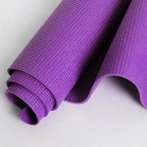 헬스장 그룹PT 수업용 비비드컬러 요가매트 5mm 휴대용 주짓수 긴매트 홈트, 비비드요가매트5mm색상랜덤