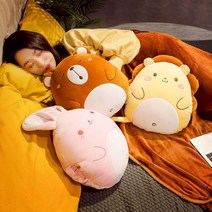 캐릭터 담요 HND SET 쿠션 동물모양