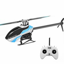 FLY WING FW200 6CH 3D 곡예 GPS 고도 홀드 원 키 리턴 APP H1 V2 비행 제어 시스템으로 RC 헬리콥터 RTF 조정, Blue