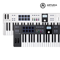 Arturia KeyLab Essential 49 MK3 아투리아 미디 키보드 컨트롤러, 화이트