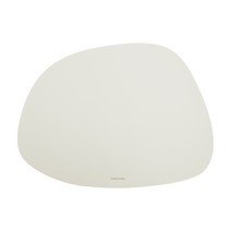 젊은이마켓 양면방수 조약돌 가죽 테이블매트, 41cm*31.2cm, ( 아이보리 )