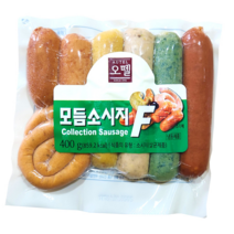 오뗄 모듬 소시지 F 400g 술안주 캠핑 바베큐 에쓰푸드 대용 (무료 아이스포장)