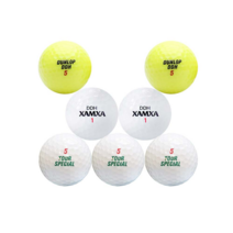 엑사티앤씨 중고 던롭 화이트 A-급 로스트볼, A급 15알, 나이키 화이트