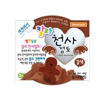도너랜드 컬러 천사점토 30g 갈색 고무찰흙 클레이