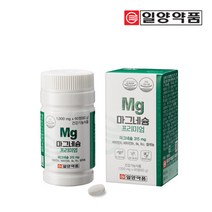 일양약품 MG마그네슘프리미엄60정 x3통 에너지생성에 필요, 60정 x 3통, 180정
