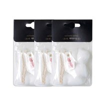 조로 라이터 교체용 일반 오일 흡수 코튼 코어 심지 패드 키트 1 개 3 5 개, 3pcs