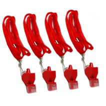 엠파이어 WO 호루라기 WH700 4p, 레드, 10개