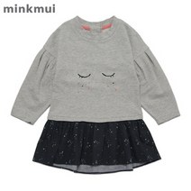 [밍크뮤] (유아) 캐릭터 매치 원피스_3712540301