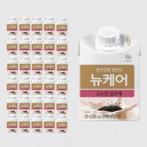 대상 뉴케어 고소한 검은깨 200ml 30팩 암환자영양식 노인영양식