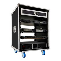 음향 오디오 박스 상자 케이스 스피커 콘솔 랙 하드, 8U브레이크캐비닛보강