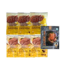 오리고기 실속세트 B/흑마늘오늘훈제슬라이스400g3개+오리날개훈제 400g3개+바베큐통닭구이600g1, 없음