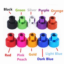 M3 M4 M5 M6 M8 썸 너트 스루 홀 알루미늄 프레임 핸드 타이트 플랜지 스텝 널링, 05 M8  2pcs_06 Gold