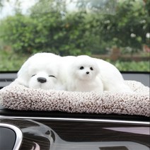 BUZZLE 자동차 탈취 강아지 모형 장식품 6종, 3번