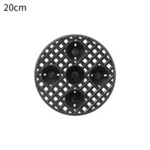 Flower Pot Plant Holder Floor Protector Patio Deck Tray Stands Level Elevator Saucer, 01 20cm