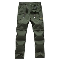 야외 남성 전술 경량 지퍼 오프 빠른 건조 스트레치 컨버터블 카고 바지 반바지 하이킹 캠핑 8802
