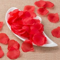 장미 꽃잎 100개x5개 5X5cm꽃가루 이벤트꽃잎 꽃잎가루, 5개, 6. 브러쉬핑크