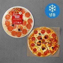 푸딩팩토리 페파로니 씬피자 10 (냉동), 360g × 2개