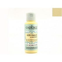 헤리티지공예 CADENCE 베리쵸키 글라스 데코 울트라 매트 물감 59ml (무광 수성 유리 글라스 포슬린 물감), 5.바닐라옐로우(CG1336)