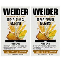 웨이더 플러스 단백질 올그레인 32g x 10포x 2박스, 옵션