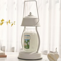 아로마하우스 밝기조절 다이얼 스위치 캔들워머, 화이트