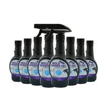 블랙스파이더 곰팡이젤 400ml x 8통 욕실 벽 바닥 습한 벽지 스프레이, 8개