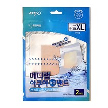 아텍스 메디랩 아쿠아 멸균밴드 특대형(XL) 2매입 상처보호 멸균반창고 일회용반창고 의약외품, 10개