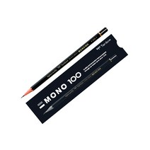 톰보 연필 MONO100 낱자루 소묘연필, 5B