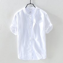 남자 린넨 셔츠 빅사이즈 봄 여름 가을 남성 캐주얼 면마 마 상의 22년 mens summer linen shirts KB0123