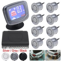 포터후방센서 사각지대 후진음 지게차후방감지기 방수 듀얼 CPU 시스템 Parktronic 역방향 백업 레이더 모, 02 gray