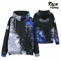MCN 낚시의류 버징 기모 후드집업 레저 아웃도어, M