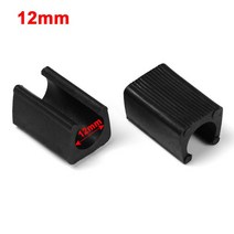 가구 다리 원목 높이조절10Pcs U 모양의 미끄럼 방지 의자 다리 패드 안티-프런트 틸트 층 글라이드 튜브, 03 12mm