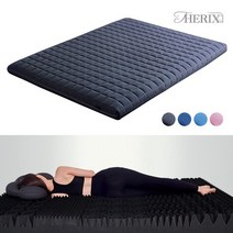 더릭스홈 7존 마약매트리스(6cm)+폴리겉커버 멀티싱글, 상세설명 참조