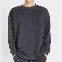 남학생 맨투맨 따뜻한 기모 티셔츠 겨울 옷 20대 맨투맨티 남자라운드티 대학생