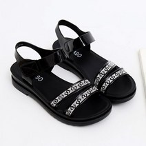 블리슈 마루한 스트랩샌들 3.5cm 벨크로 여성샌들