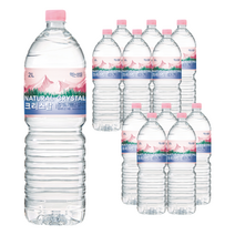 크리스탈 생수 500ml 60개 물 배달 미네랄워터 330 300, 크리스탈 생수 2L 12개 물 2리터