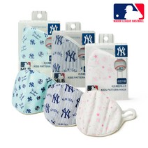 [MLB[마스크]] MLB 키즈패턴마스크_뉴욕양키즈_MLBKSNY