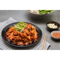 [인천맛집] 구월오리 오리주물럭 300g/500g, 매운맛, 300g, 야채포함(대파 양파 마늘)