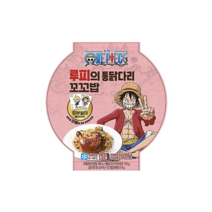 루피의 통닭다리꼬꼬밥 즉석식 띠부씰랜덤1종증정 358g ﻿, 9개