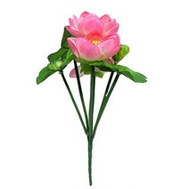 3송이 연꽃조화, 진핑크