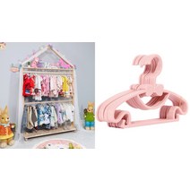 여아 방꾸미기 2단행거 어린이 키즈 주니어 유아 행거 아기 옷 원목 아이 방, L