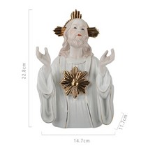카톨릭 마리아상 천주교 조각상 성가정 catholic statue 기독교 가톨릭 콘 유물 성모 마리아 교회 가족 동상 세라믹 선물, 8
