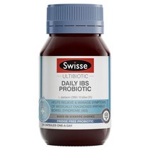 Swisse Ultibiotic Daily IBS Probiotic 30 Capsules, 1개, 30정