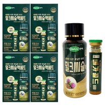 한미 밀크씨슬액 세트 4개 메가골드 병음료 피로