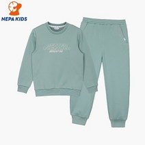 NEPA KIDS 네파키즈 크런치 폴리 기모 트레이닝 세트 KIF5954714