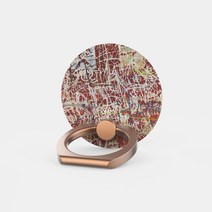 억스 NEW 아이링팝 핸드폰 스마트링 무선충전 휴대폰 스마트톡 핑거 그립 홀더 거치대, 그래피티, 그래피티 04